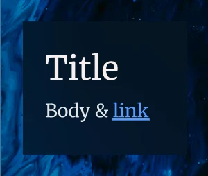 Blues theme preview