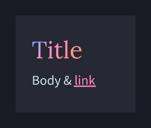 Electric theme preview
