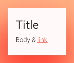 Flamingo theme preview