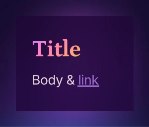 Gamma Dark theme preview