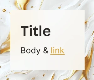Gold Leaf theme preview